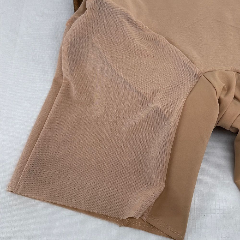 Honeylove Sculptwear Wm XL Beige Nude Sand Superpower Waist Short All Over - Picture 3 of 7
